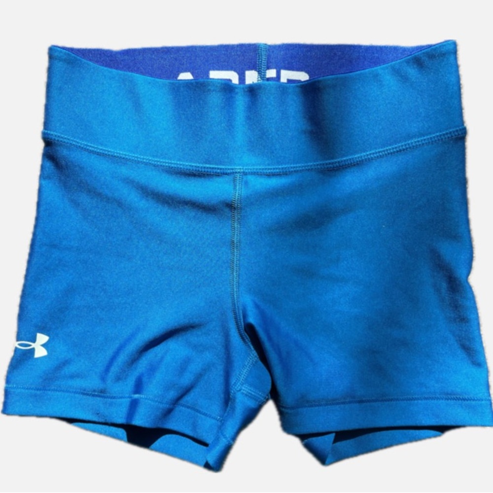 Under Armour Mid Rise 3” Tight Shorts Blue XS